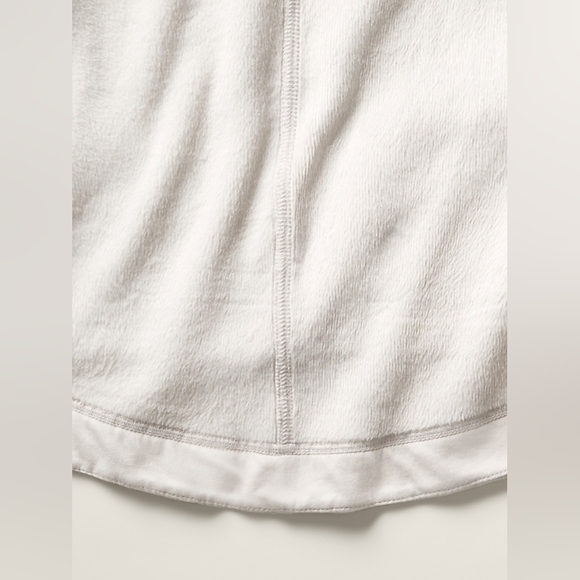 NWT Athleta Cozy Karma Twist Neck Sweatshirt Toasted Brown Heather - Picture 5 of 5